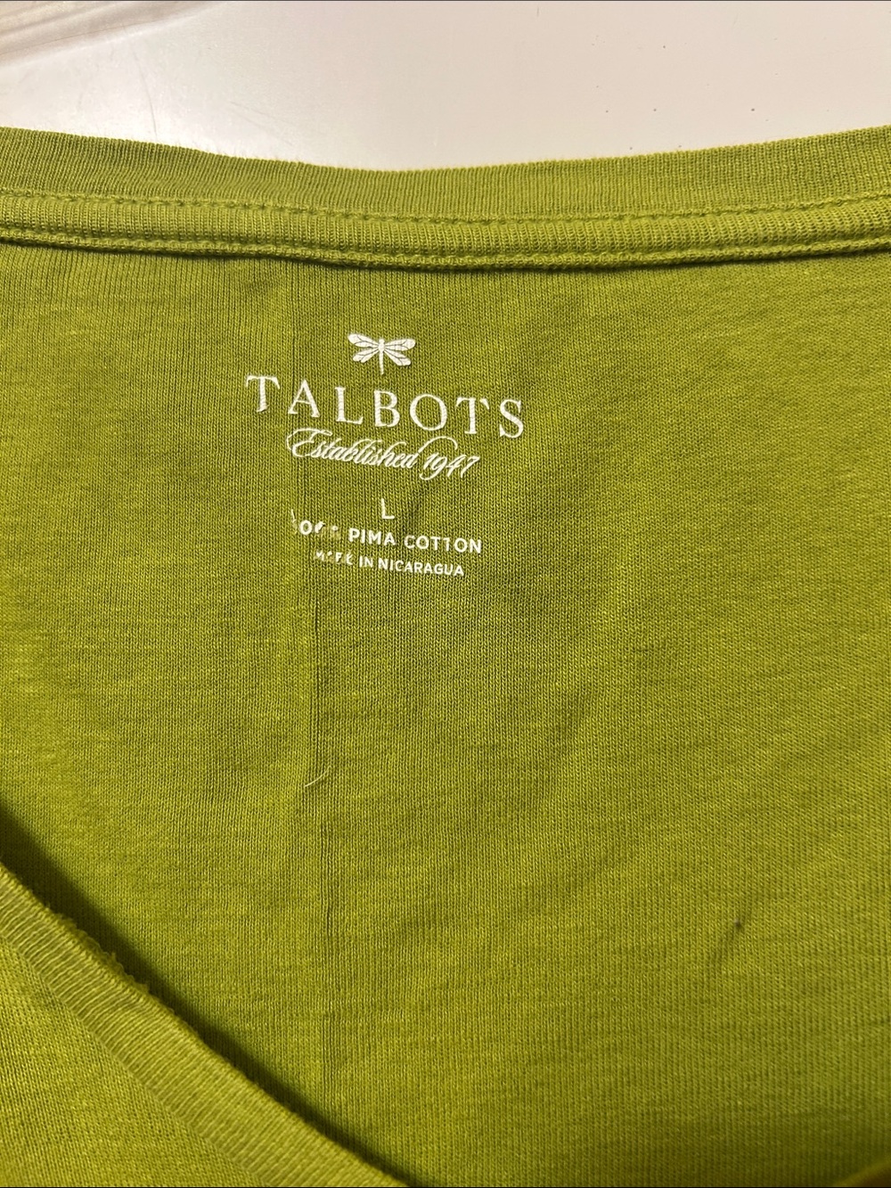 Talbots Top L - Picture 2 of 3